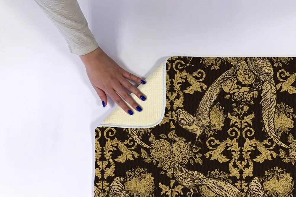 Dywanik łazienkowy Dywanik łazienkowy Ptaki Abstrakcja