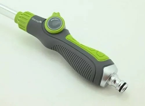 Garvia Pistolet zraszający Circular Metal/Plastic, 8 funkcji z przedłużką
