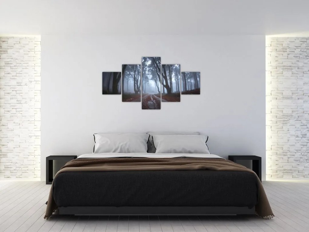 Obraz - W deszczowy dzień (125x70 cm)