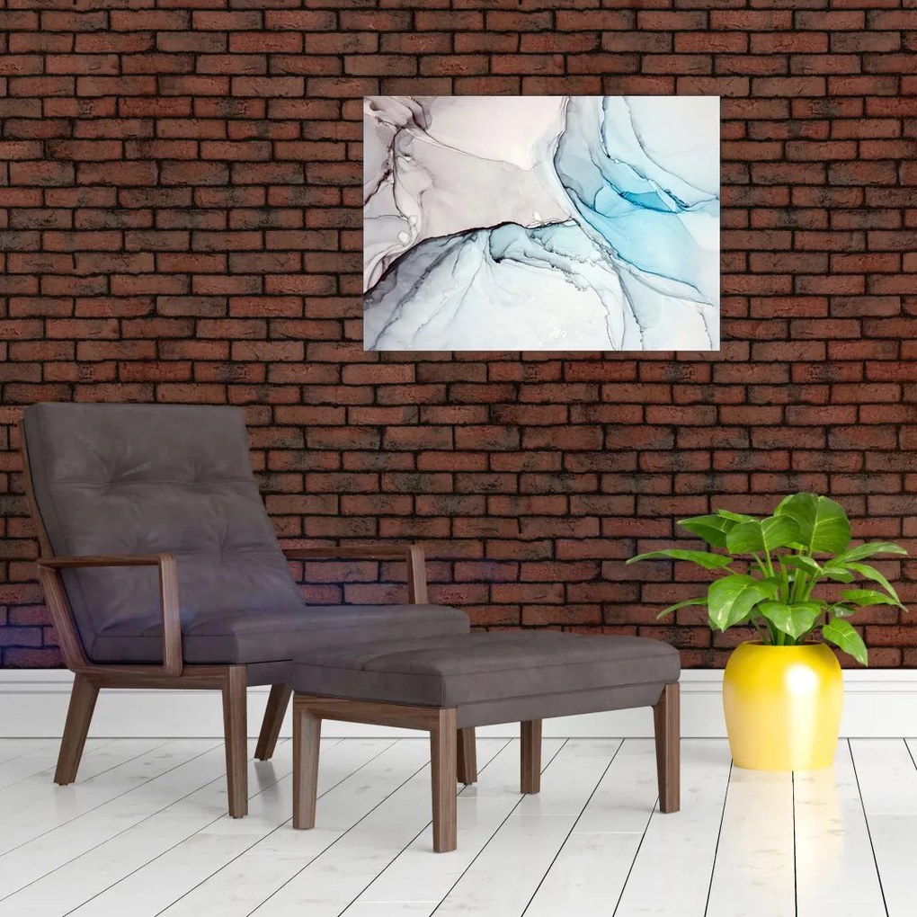 Obraz na szkle abstrakcji (70x50 cm)