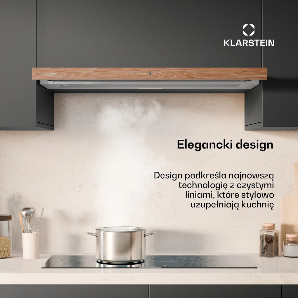 Klarstein ZenFusion 90 Okap kuchenny 90 cm