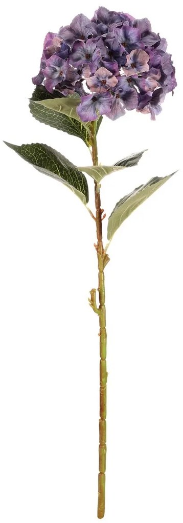 Hortensja niebieska - sztuczny kwiat cięty, 62 cm