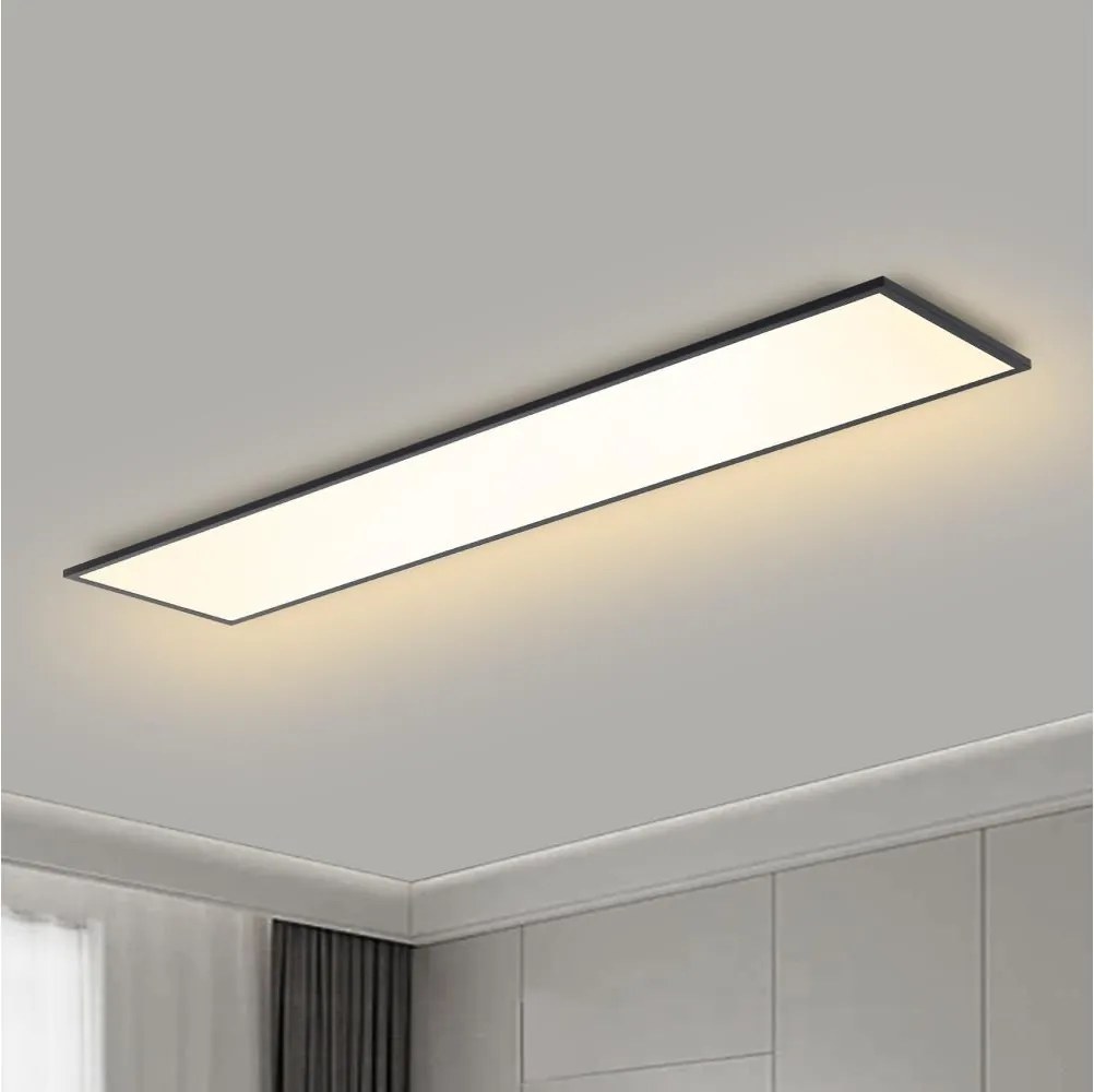Brilagi - Ściemialna oprawa LED SLIMFRAME LED/58W/230V 120x30 cm czarna + pilot