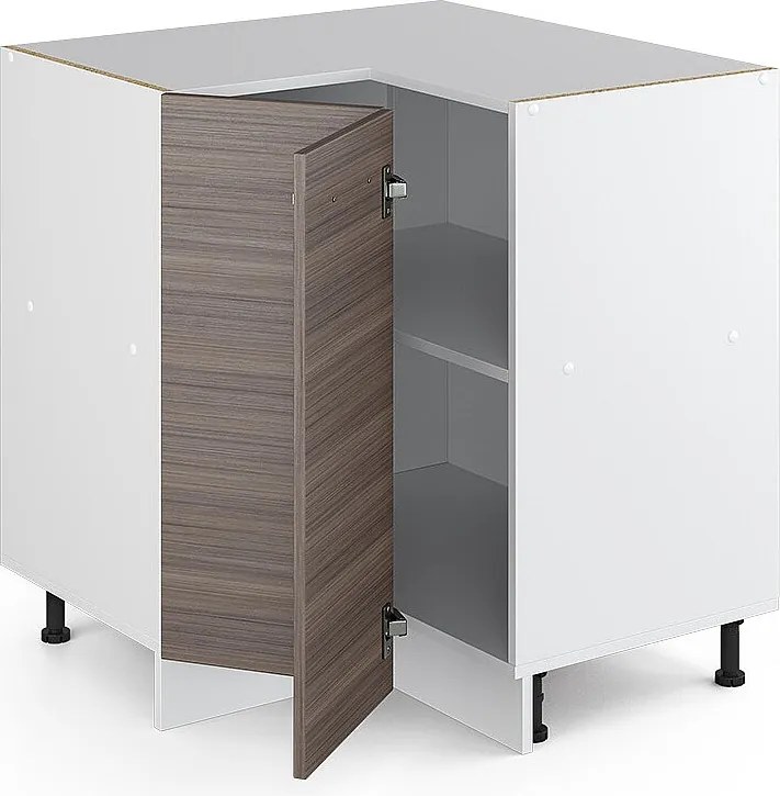 Szafka narożna szlachetna szarość 75.6x60x81.6 r-line