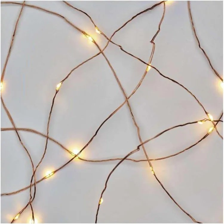 Zewnętrzny łańcuch świetlny LED 100xLED/15m IP44 ciepła biała