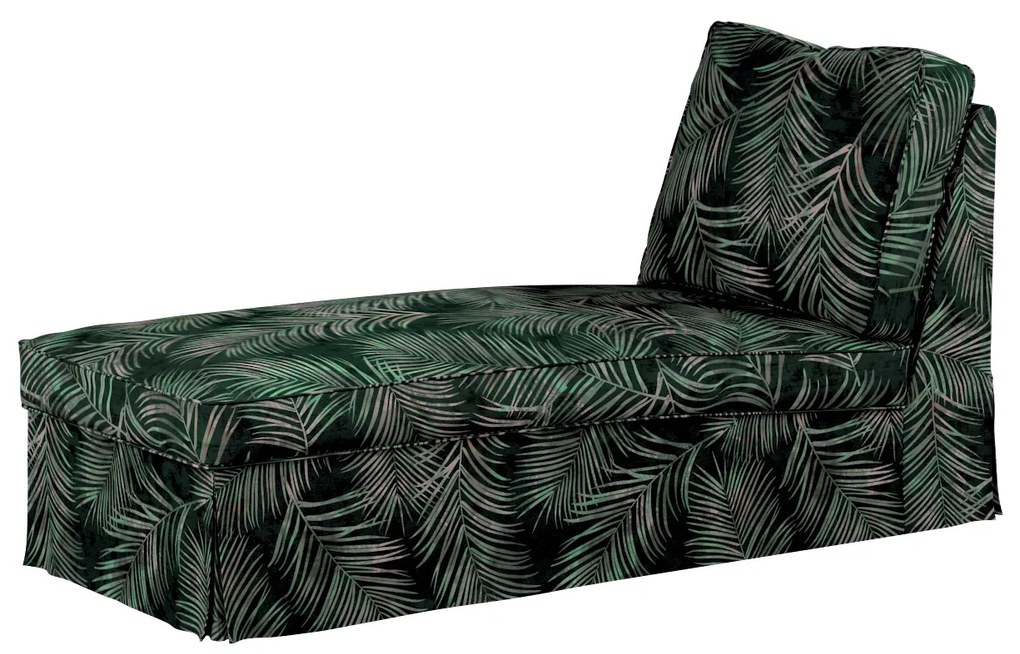 Pokrowiec na szezlong/ leżankę Ektorp wolnostojący prosty tył