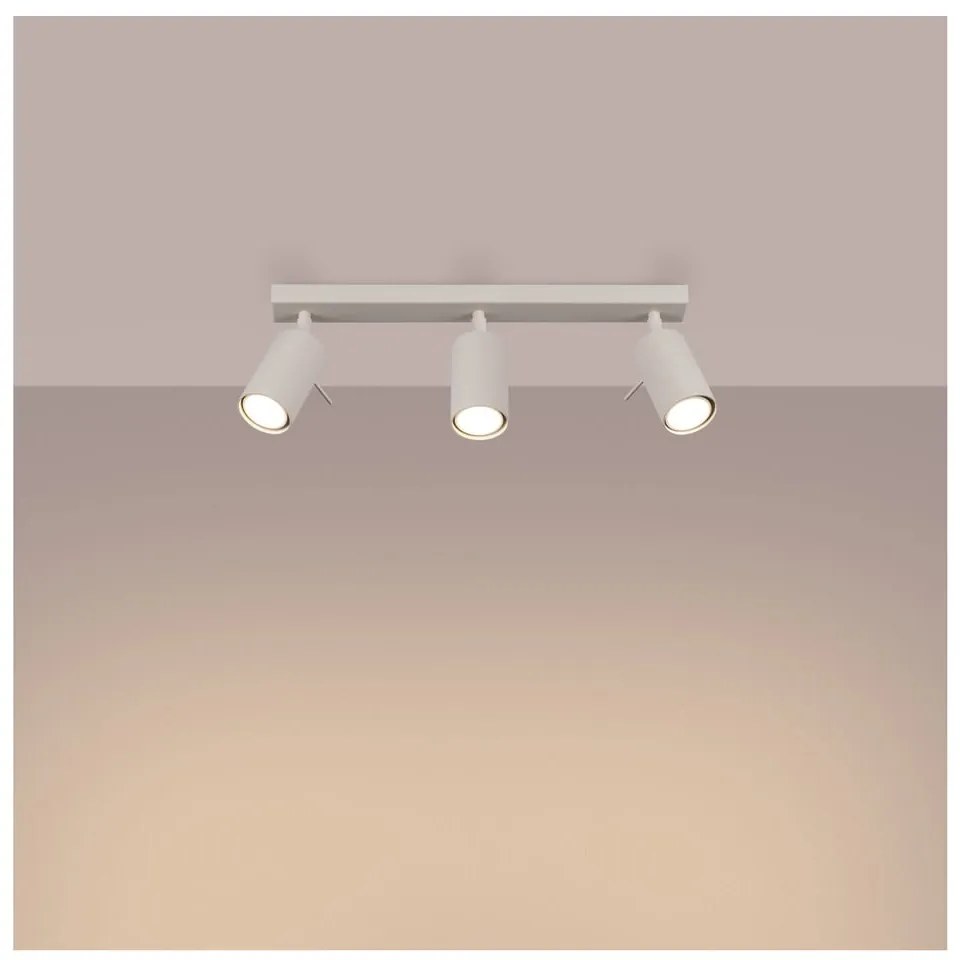 Kremowa lampa sufitowa 6x45 cm Etna – Nice Lamps