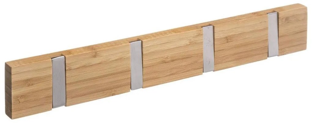 Wieszak do przedpokoju BAMBOO, 4 haczyki