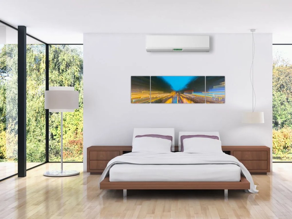Obraz - Obraz abstrakcji (170x50 cm)