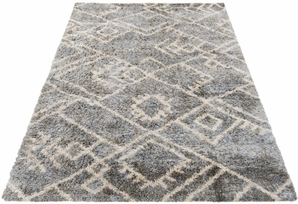 Ciemnoszary dywan w skandynawskim stylu Z9-D39