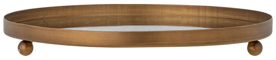 Szklana taca dekoracyjna ø 35 cm Glacier – Bloomingville