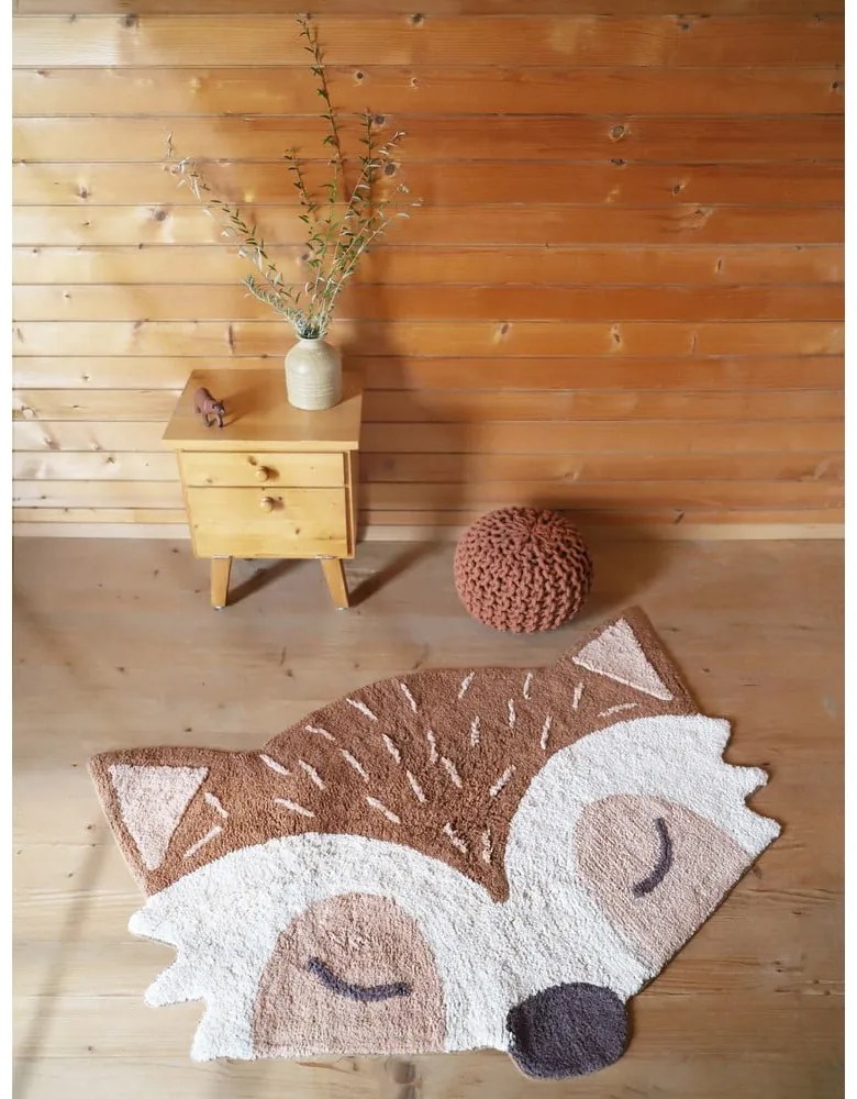 Ceglasty dywan dziecięcy 85x120 cm Marlo – Nattiot