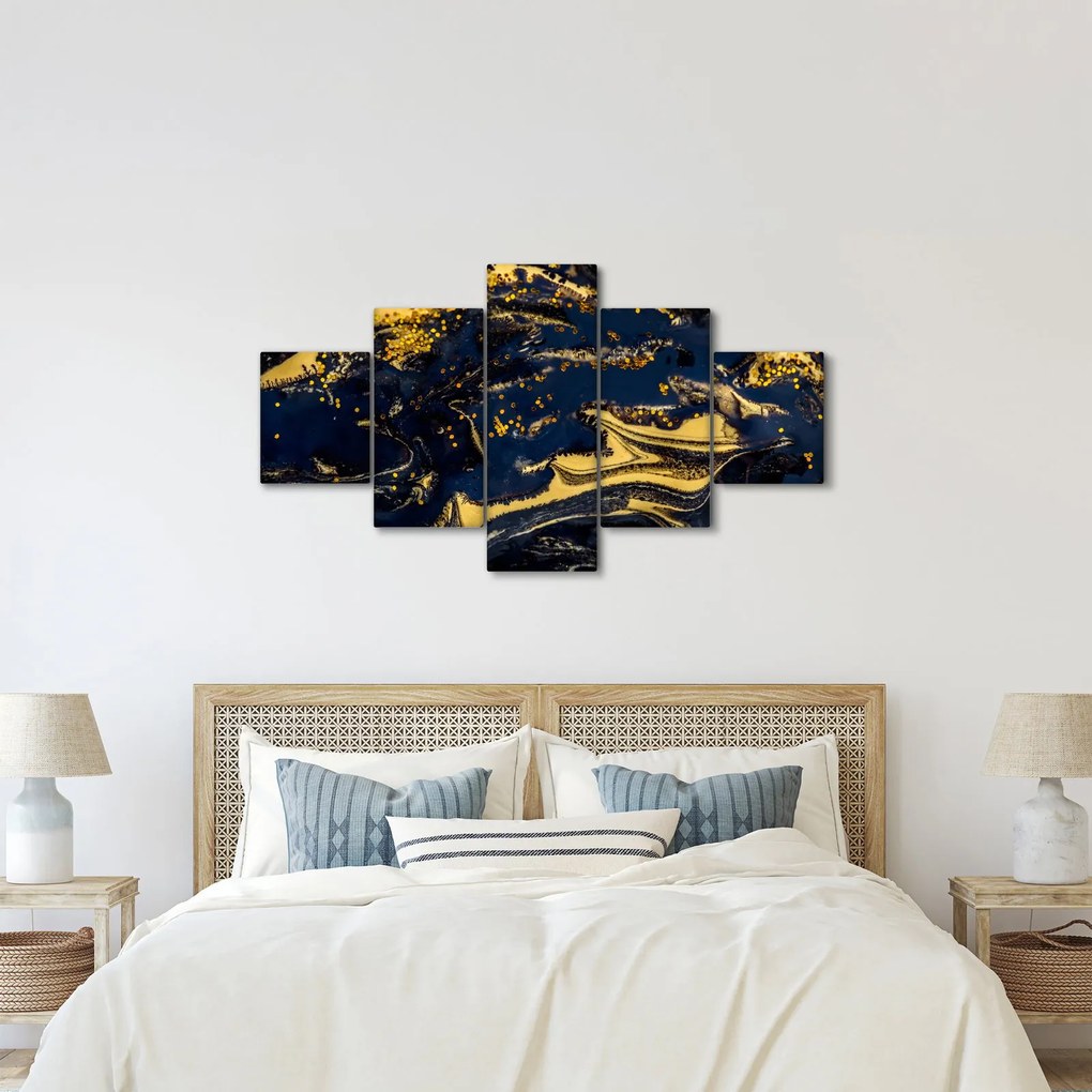 Obraz abstrakcji (125x70 cm)