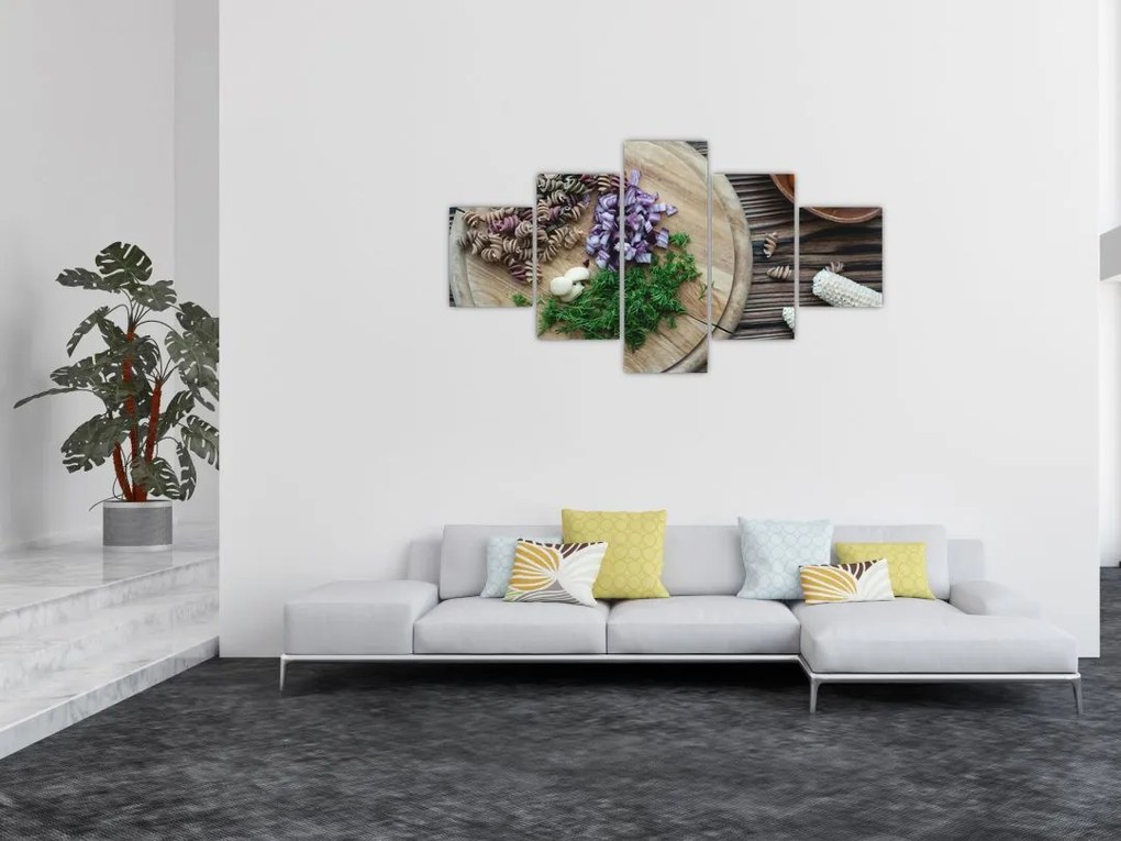 Obraz - Z deski kuchennej (125x70 cm)