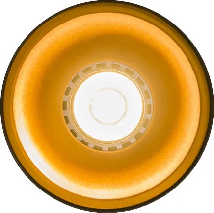 Inteligentny reflektor czarny ze złotym, w zestawie źródło światła WiFi GU10 - Deep