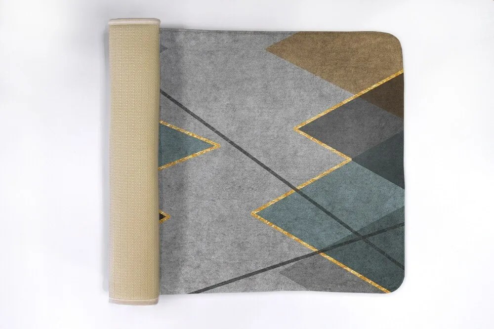 Dywanik łazienkowy Dywanik łazienkowy Geometryczne wzory