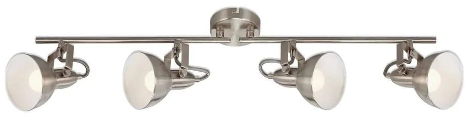 Briloner 2049-042 - Oprawa punktowa 4xE14/40W/230V srebrna