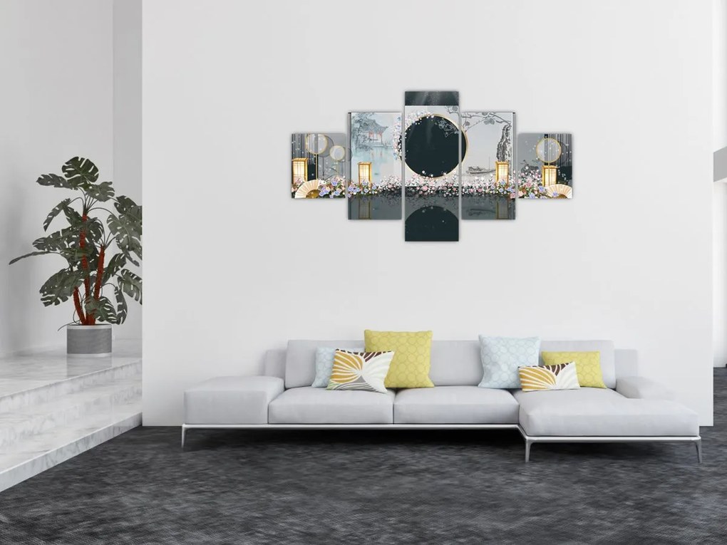 Obraz - Kolaż (125x70 cm)