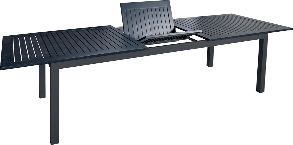 Doppler EXPERT - stół aluminiowy rozkładany 220/280x100x75cm - Towar z drobną wadą (N503)