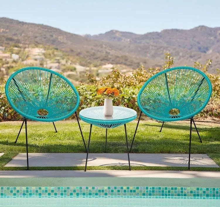 Zestaw mebli ogrodowych Acapulco 2 krzesła + stolik