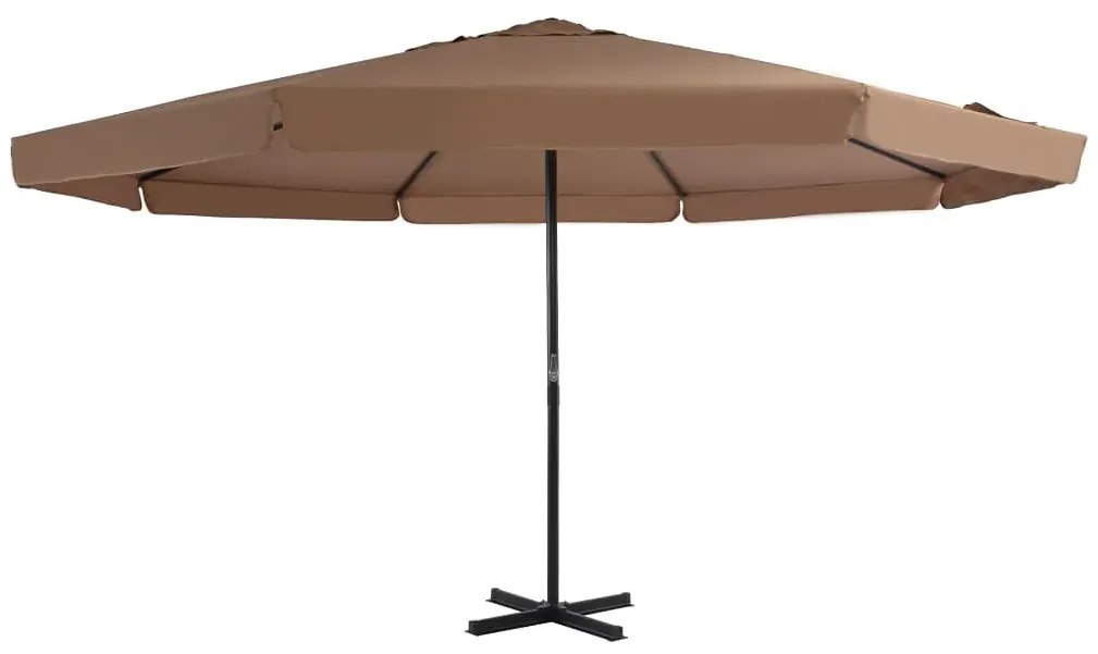 Beżowy parasol ogrodowy - Diola