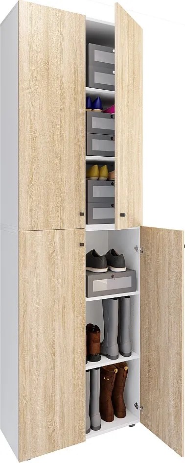 XL Wood Duża szafka na buty Lona 6