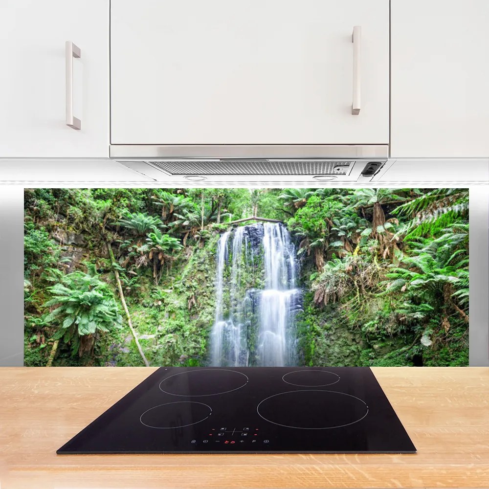 Szkło Ozdobne do Kuchni Wodospad w Objęciach Natury