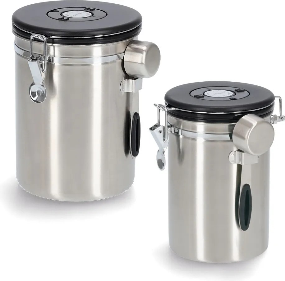 Szczelna puszka na kawę z klipsem i miarką, 2700 ml