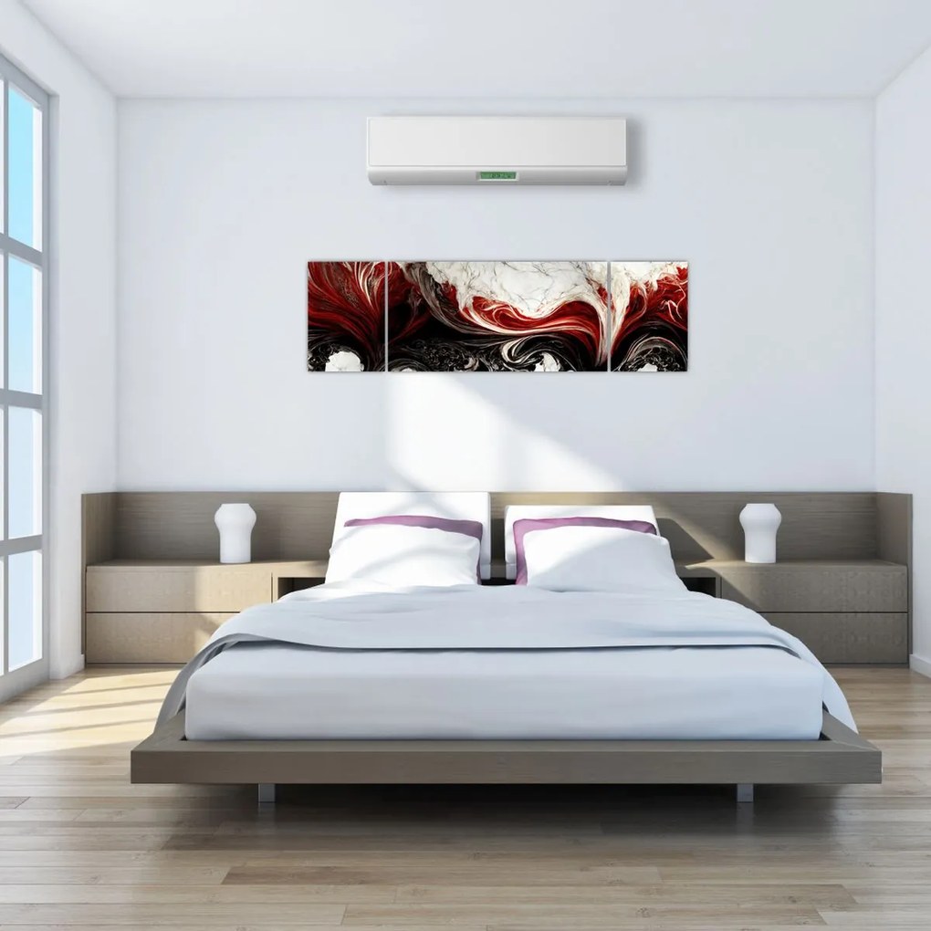 Obraz - Marmurowa abstrakcja (170x50 cm)
