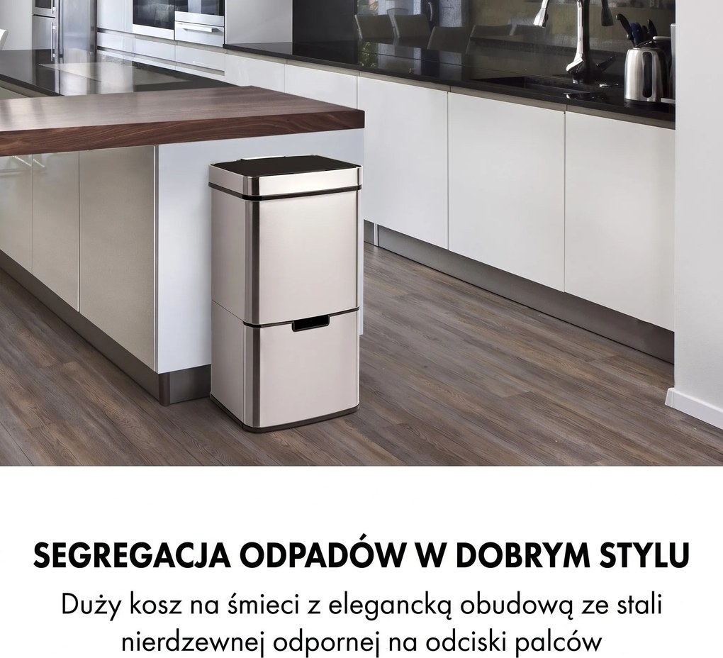 Klarstein Touchless kosz na śmieci