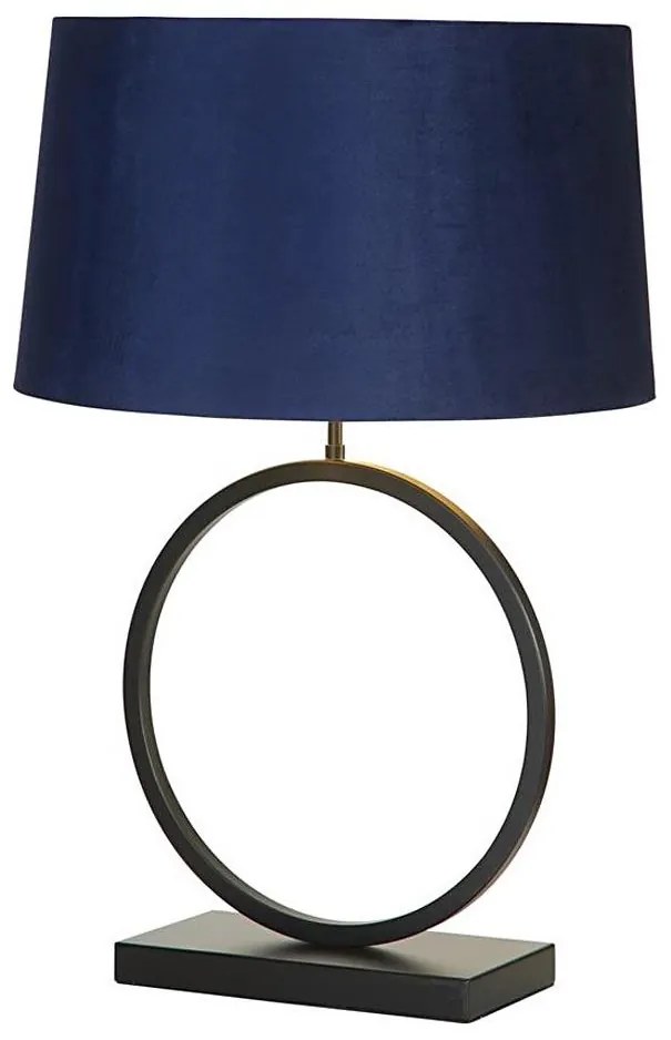 Searchlight EU93101AZ - Lampa stołowa ELEGANT 1xE27/60W/230V niebieska