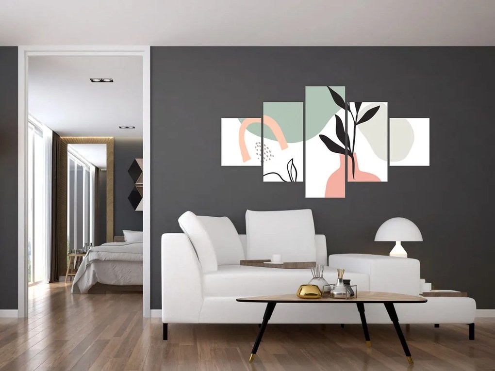 Obraz - Kwiaty w wazonie N⁰3 (125x70 cm)
