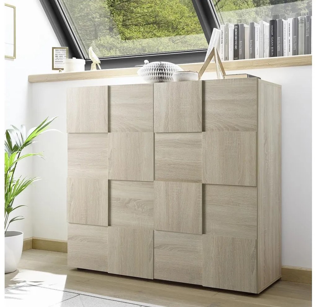 Komoda SERIAN dąb sonoma