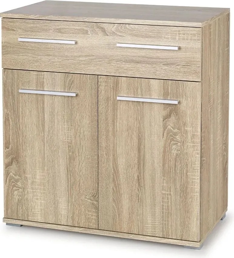 Minimalistyczna komoda  dąb sonomaL8-W73