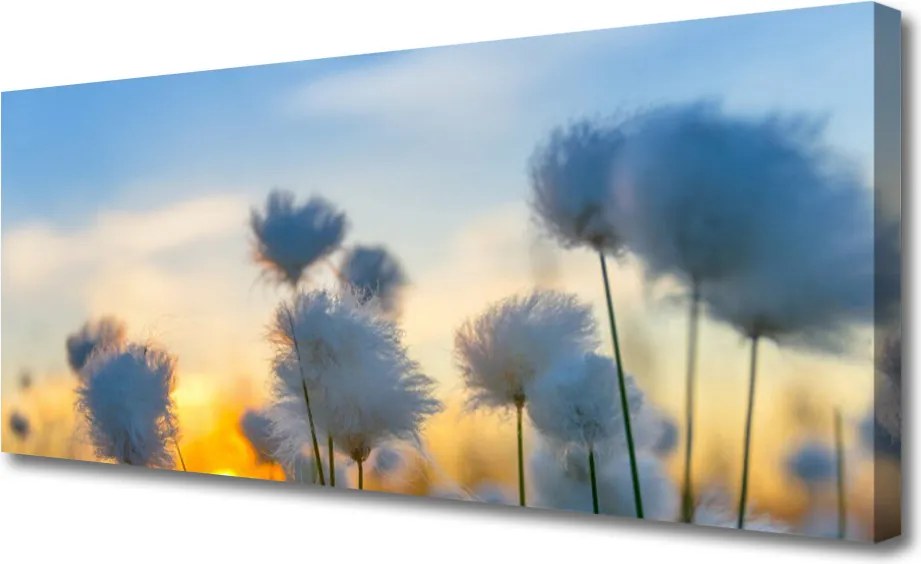 Obraz canvas Romantyczna Natura w Kwiatach