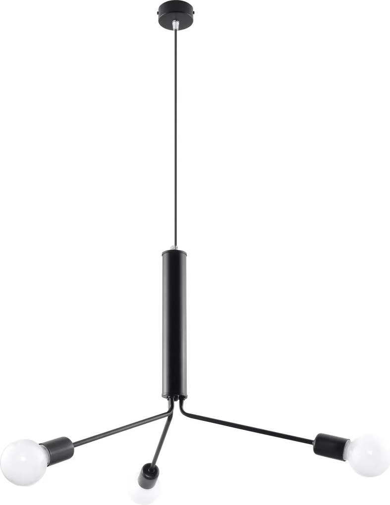 Loftowy żyrandol z regulacją 4X E757 R2-M22