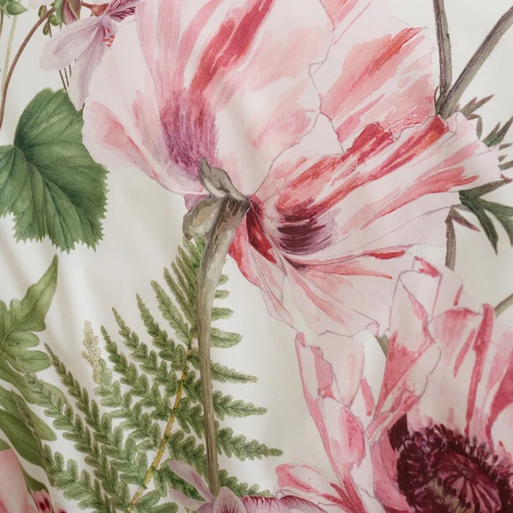 Bawełniana pościel jednoosobowa 135x200 cm Serenity Garden – RHS