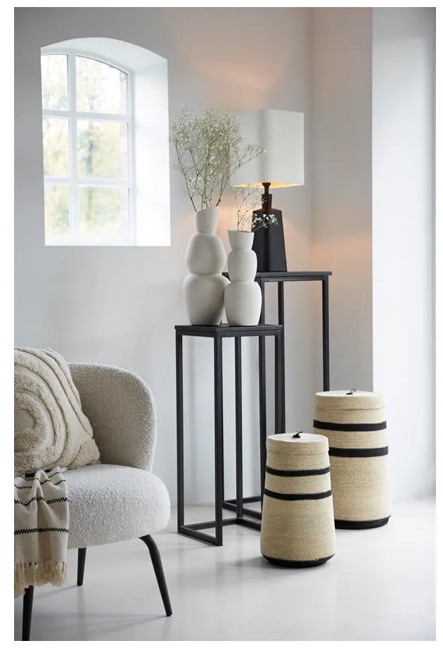 Kremowy ceramiczny wazon Aram – Light & Living