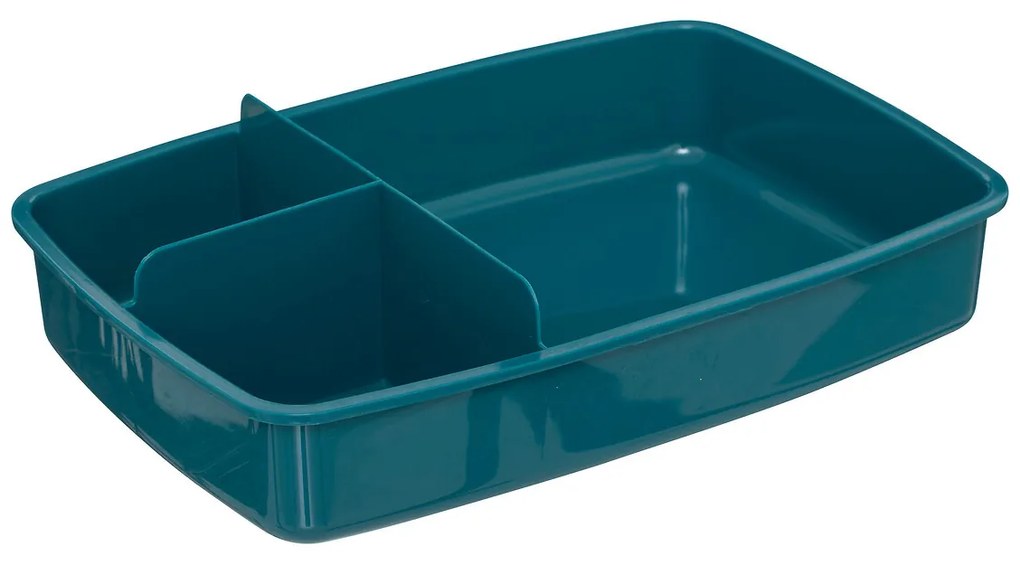Śniadaniówka z przegródkami i sztućcami BOX, 1200 ml