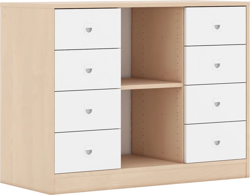 Szafka szkolna szuflady Blox BASE 110 index 2PP-3R-8SB