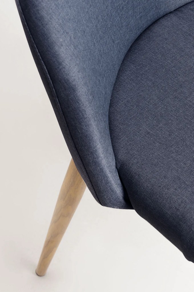 Pakiet 4 krzese z tkaniny Vint