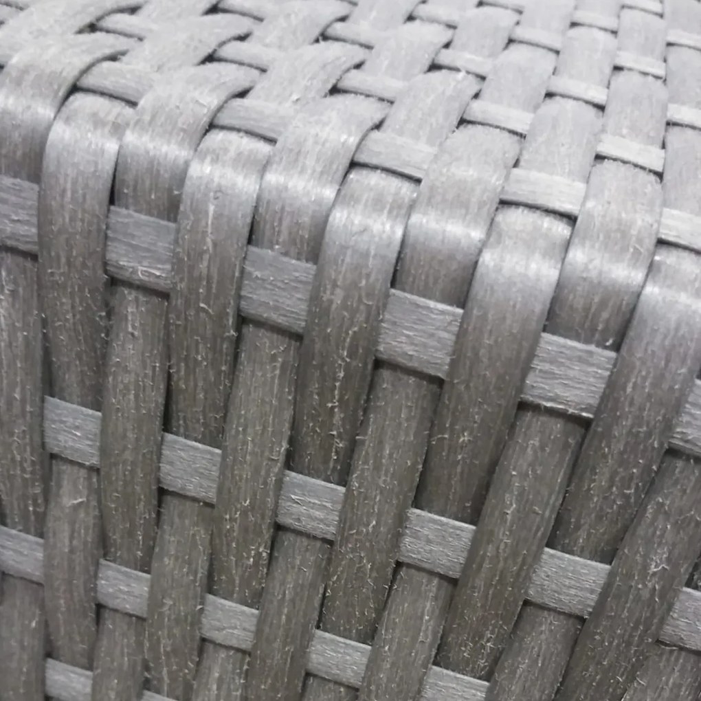 Szare leżanki ogrodowe ze stolikiem Successo