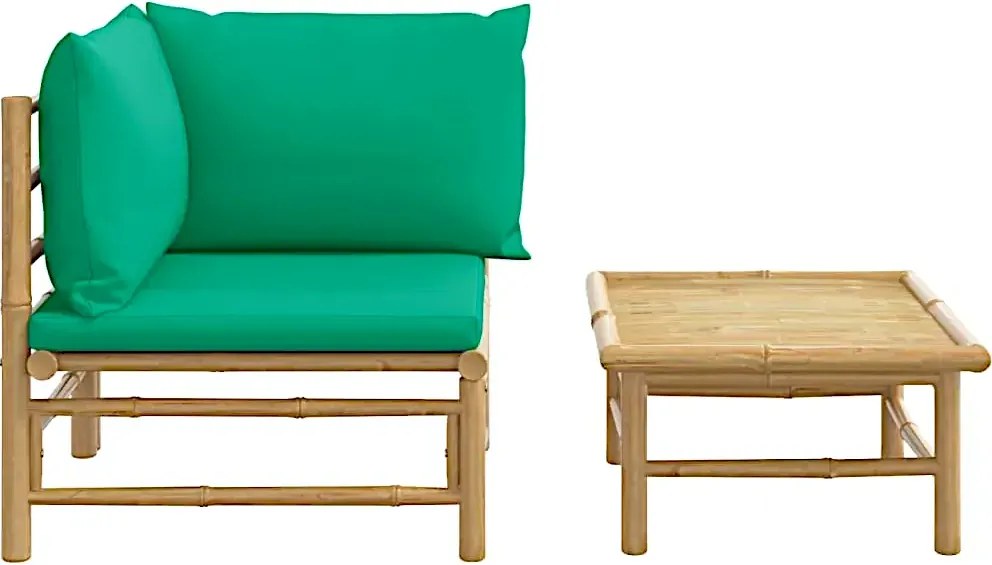Elegancki zestaw ogrodowy z bambusa Z6-M95