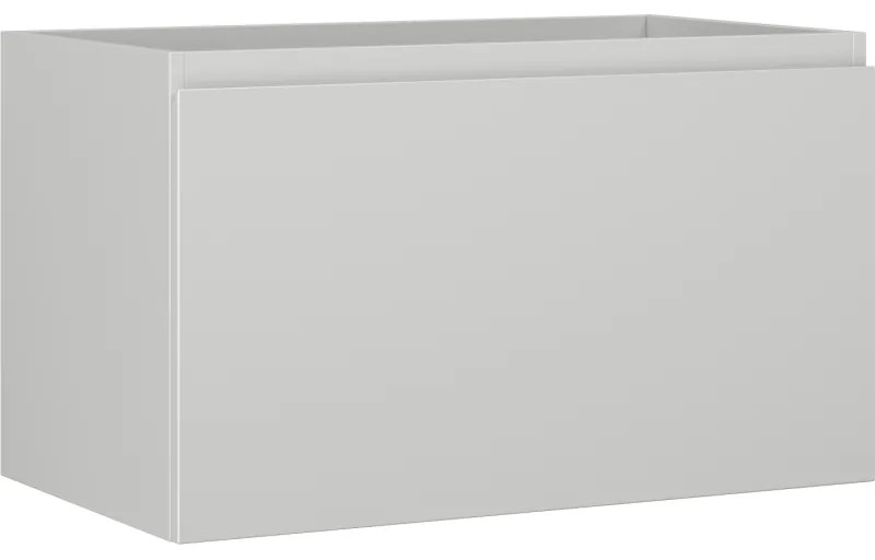 Mexen Orio szafka łazienkowa podumywalkowa 80 cm, 1 szuflada, szara mat - 91A10-08047-1-BF62