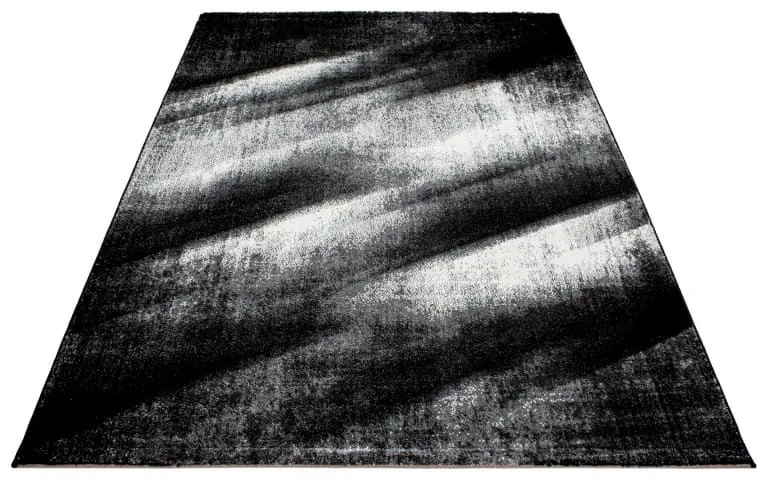 Dywan nowoczesny Lima czarny 80 cm x 300 cm