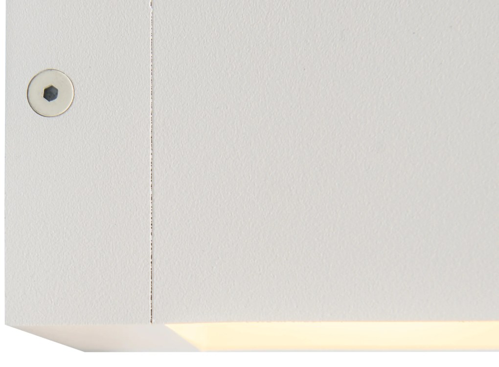 Nowoczesna lampa ścienna biała - Transfer