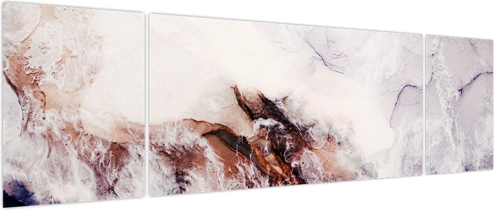 Obraz - Fioletowy marmur N⁰1 (170x50 cm)