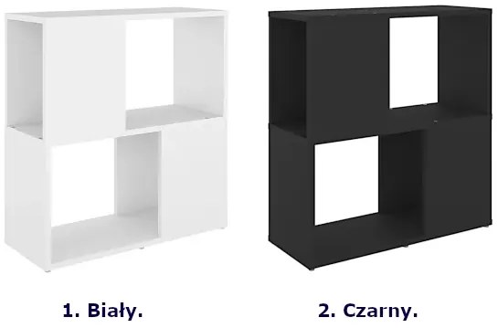 Biała biblioteczka regał do salonu Z4-M55