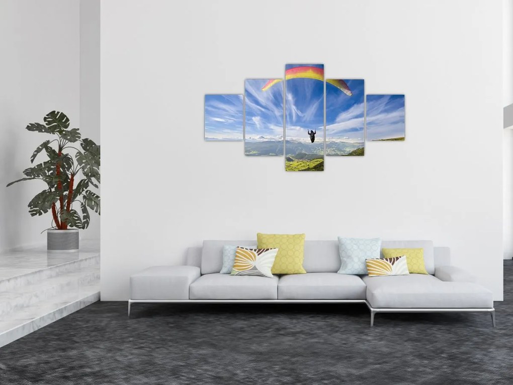 Obraz - Paralotniarstwo (125x70 cm)