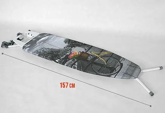 Deska do prasowania z wzorem roweru G0-B84